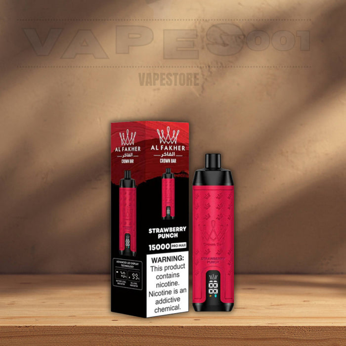 Al Fakher Crown Bar Pro Max 15K - Wegwerp Vape 