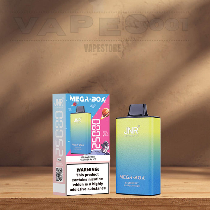 JNR - Mega Box 25K puffs - 2% Nicotine - Puff / Disposable Vape Vapes001 JNR - Mega Box 25K puffs - 2% Nicotine - Puff / Disposable Vape Vapes001