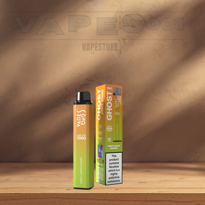 Ghost Pro 3500 - Wegwerp Vape - Disposable 2% Nicotine