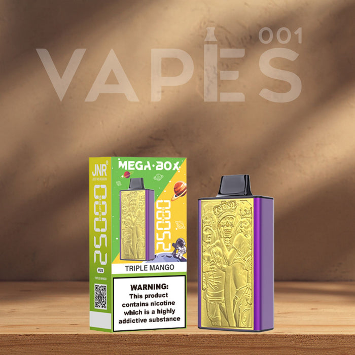 JNR - Mega Box 25K puffs - 2% Nicotine - Puff / Disposable Vape Vapes001 JNR - Mega Box 25K puffs - 2% Nicotine - Puff / Disposable Vape Vapes001