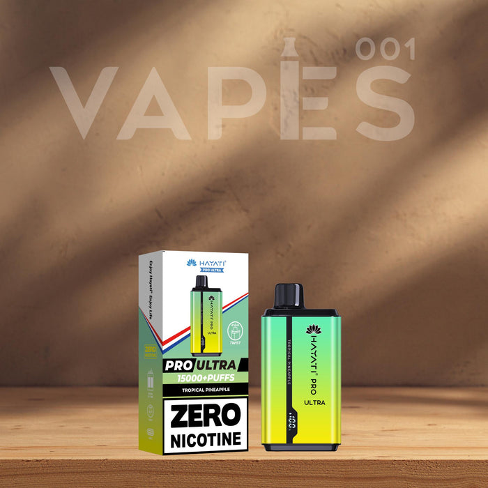 Hayati Pro Ultra 15K - Puff Jetable / Vape Disposable - 0% nicotine Vapes001 Hayati Pro Ultra 15K - Puff Jetable / Vape Disposable - 0% nicotine Vapes001