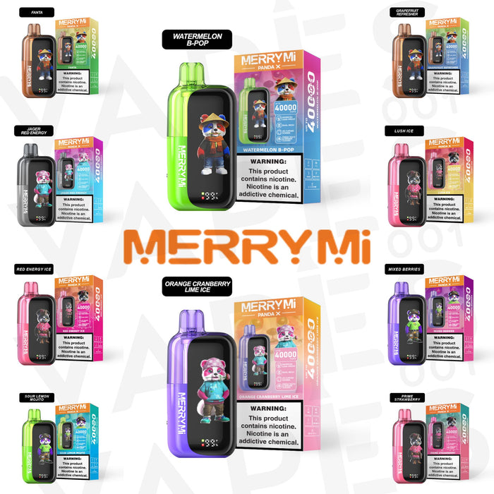 Merry-Mi – Panda X – 40K – Einweg Vape / Disposable – 5% Nikotin