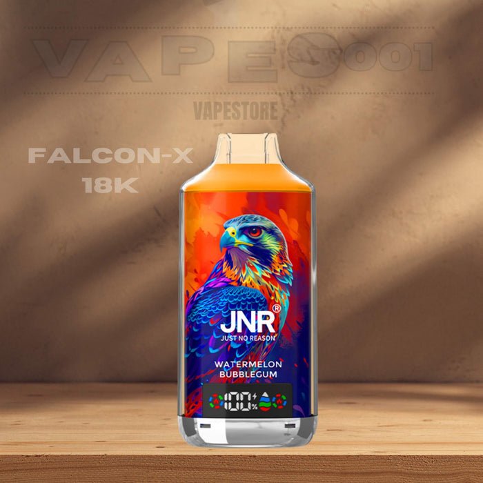 JNR- Falcon X 18K - Disposable Puff Vapes001 JNR- Falcon X 18K - Disposable Puff Vapes001