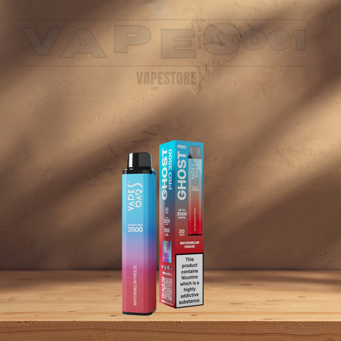 Ghost Pro 3500 - Wegwerp Vape - Disposable 2% Nicotine