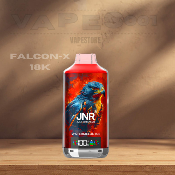JNR- Falcon X 18K - Disposable Puff Vapes001 JNR- Falcon X 18K - Disposable Puff Vapes001