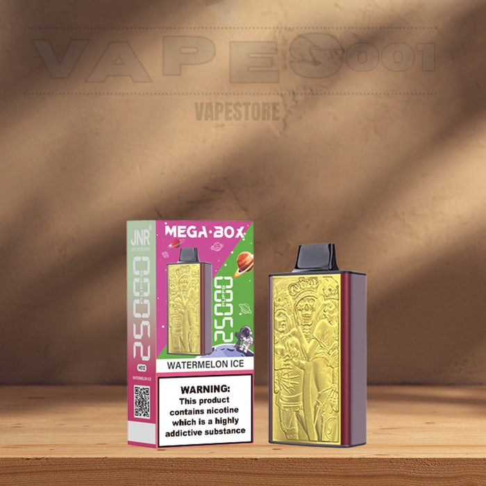JNR - Mega Box 25K puffs - 2% Nicotine - Puff / Disposable Vape Vapes001 JNR - Mega Box 25K puffs - 2% Nicotine - Puff / Disposable Vape Vapes001