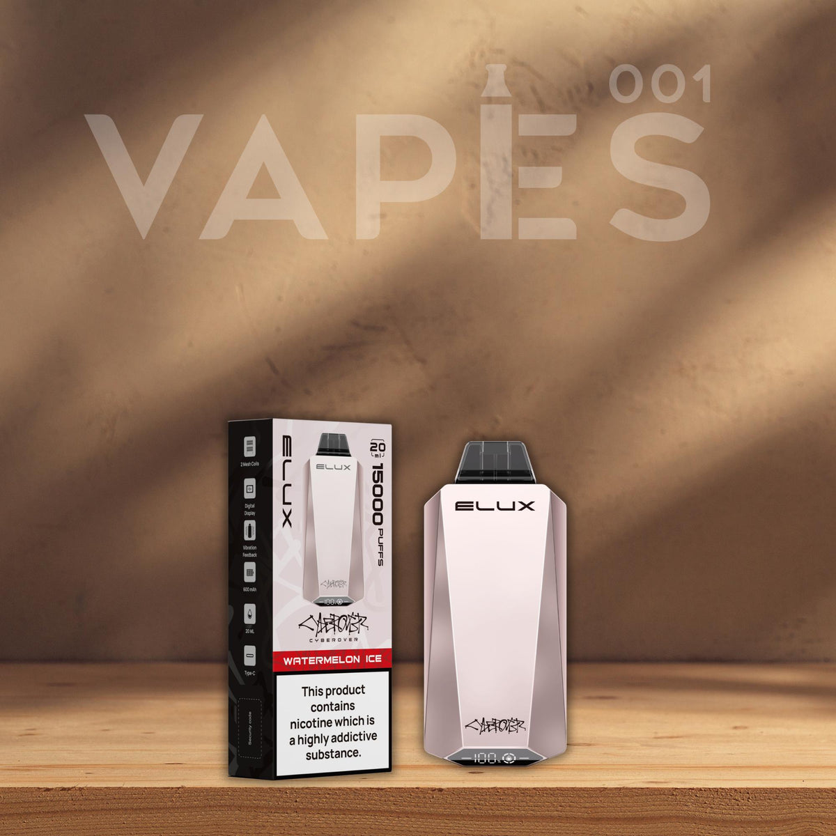 ELUX - CyberOver - 15000 Puffs - 2% nicotine