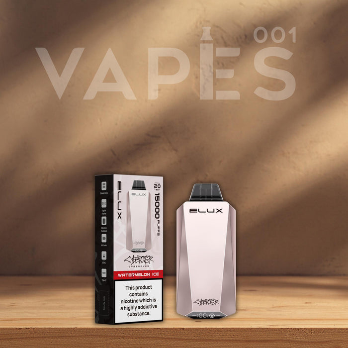 ELUX - CyberOver - 15000 Puffs - 2% de nicotine - Wegwerp Vape - Disposable