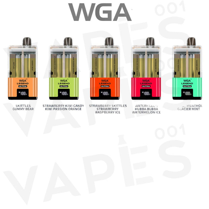 WGA - Legend Ultra - 30K Züge - Wiederaufladbar - Vape Pod