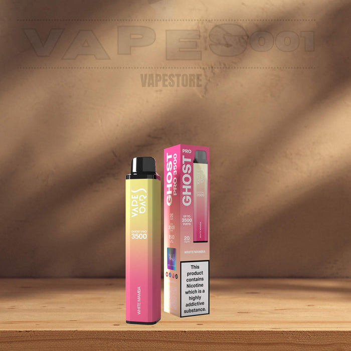 Ghost Pro 3500 - Puff / Disposable Vape 2% Nicotine Vapes001 Ghost Pro 3500 - Puff / Disposable Vape 2% Nicotine Vapes001