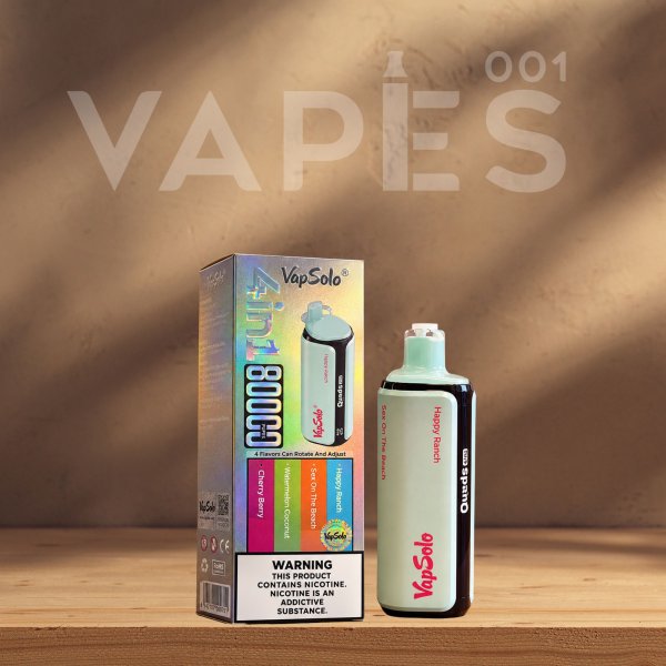 VapSolo - QUADS 4in1 80K - Puff Jetable / Vape Disposable - 2% Nicotine