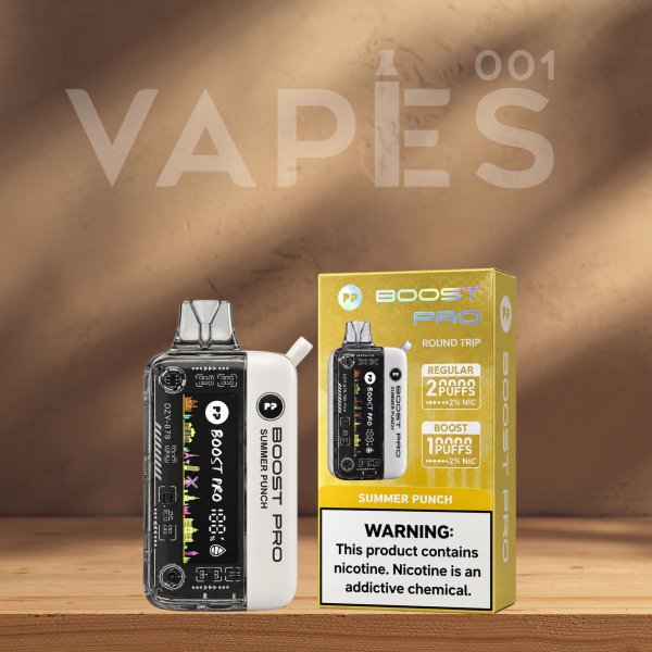 Pyne Pod - Boost Pro 20K - Puff Jetable / Vape Disposable 2% Nicotine