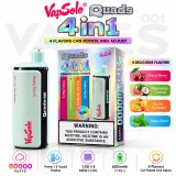 VapSolo - QUADS 4in1 80K - Puff Jetable / Vape Disposable - 2% Nicotine