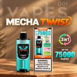 MerryMi – Mecha Twist 3in1 75K – Einweg Vape / Disposable – 5% Nikotin